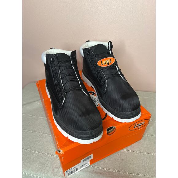 Lugz Men\'s Drifter Ripstop Lace Up Chukka Boot Black Size 12 D MDRST New main image 4